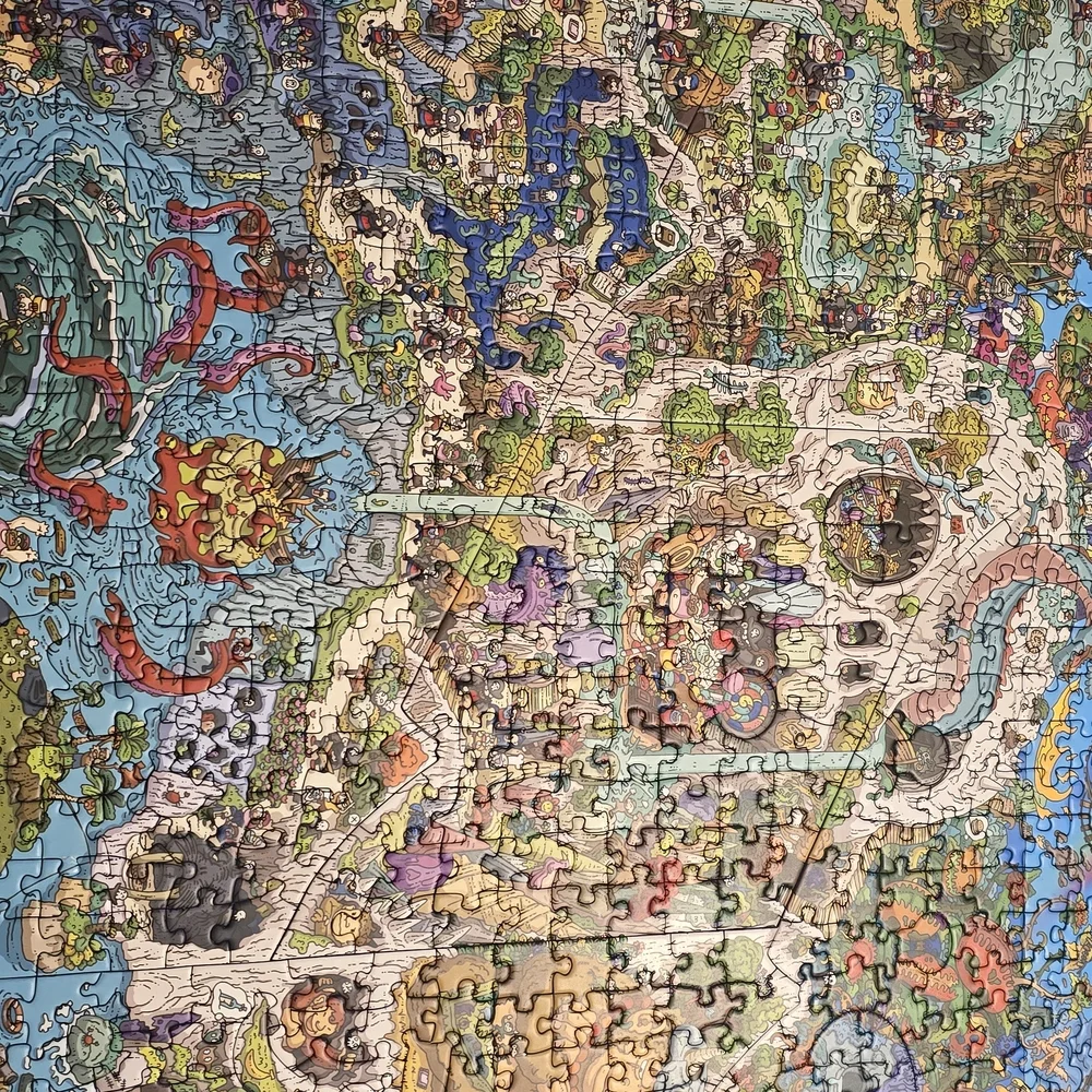 The Peckish Pirates 1000-Piece Jigsaw Puzzle The Magic Puzzle Company Series 4 - Picture 7 of 10